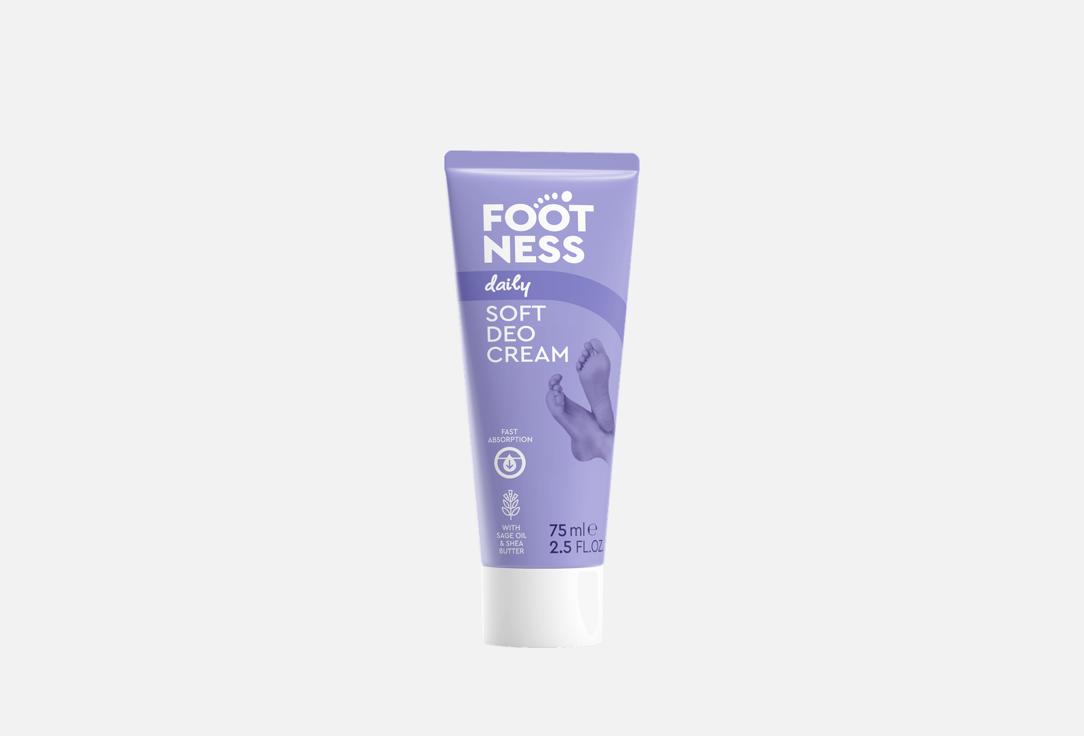 FOOTNESS Moisturizing & Refreshing Foot Cream Soft Deo Cream