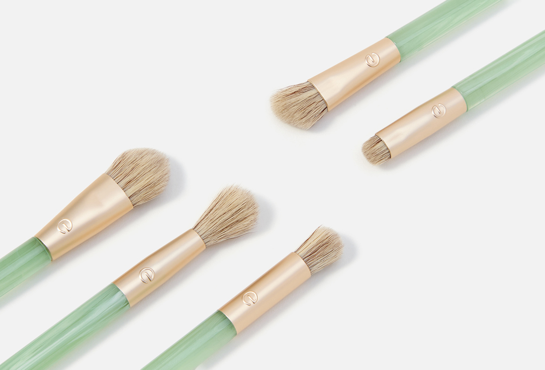 EcoTools Eye makeup brush set Sea gems coastal crush eye + tin 5 pcs EcoTools Eye makeup brush set Sea gems coastal crush eye + tin