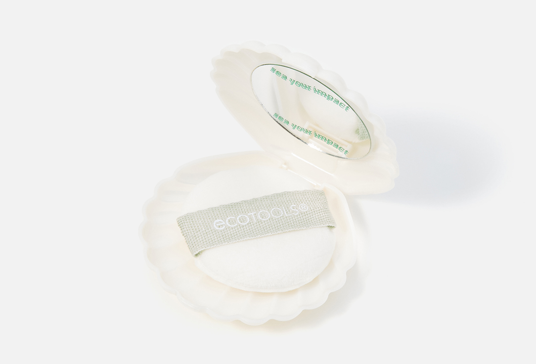 EcoTools Powder puff with case Sea gems pearl puff + case 1 pcs EcoTools Powder puff with case Sea gems pearl puff + case