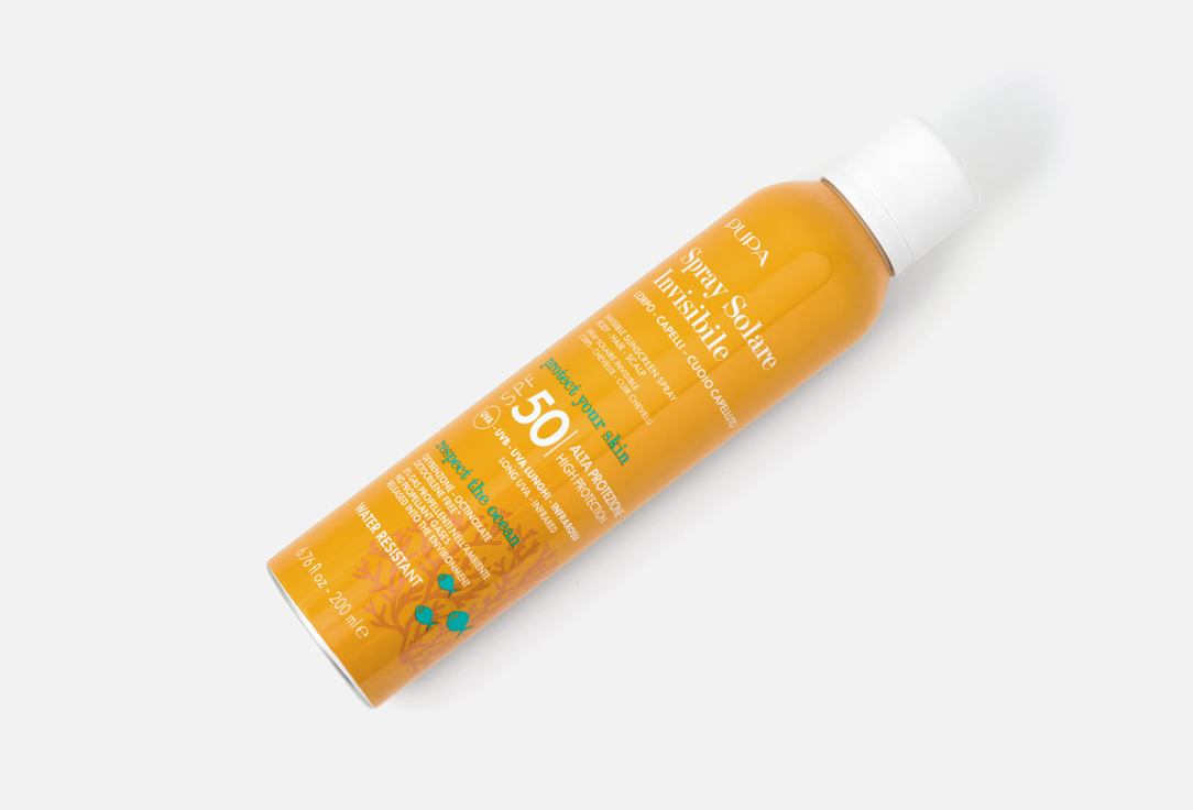 Pupa Invisible body, hair & scalp mist SPF 50 Spray Solare Invisible
