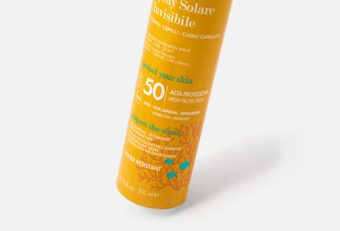 Pupa Invisible body, hair & scalp mist SPF 50 Spray Solare Invisible