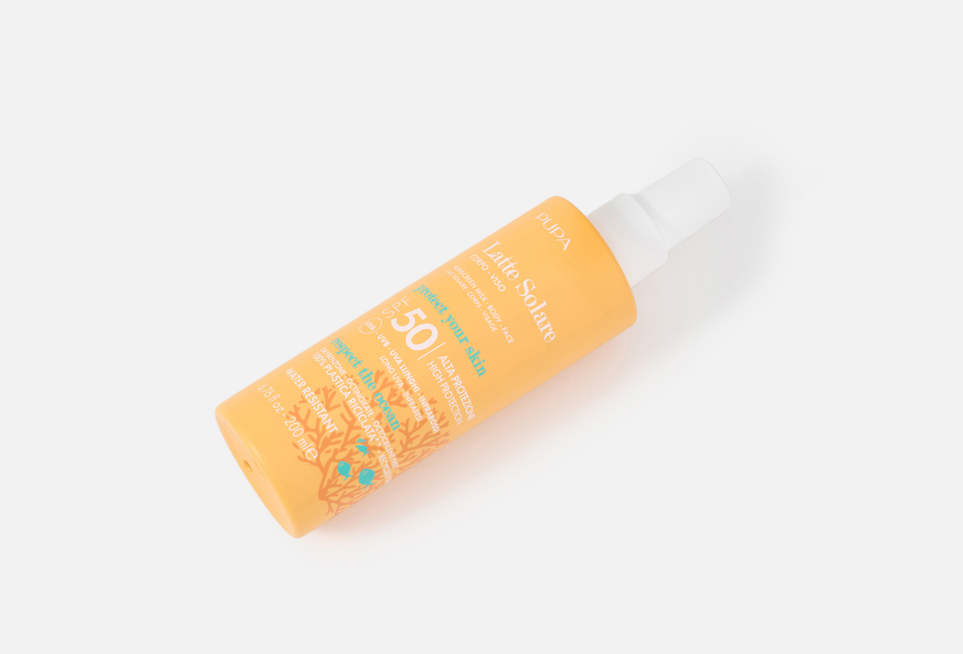 Pupa High-protection Body and face Milk SPF 50 Latte Solare