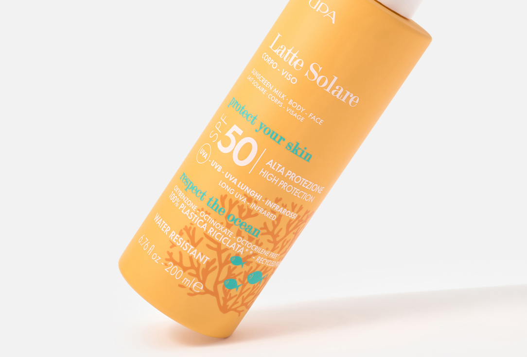 Pupa High-protection Body and face Milk SPF 50 Latte Solare