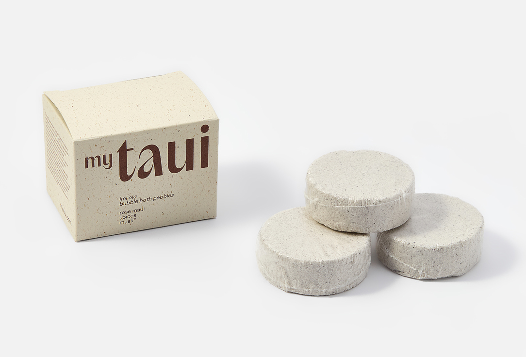 myTAUI Bubble Bath Pebbles With Sea Salt Imi Ola Bubble Bath Pebbles