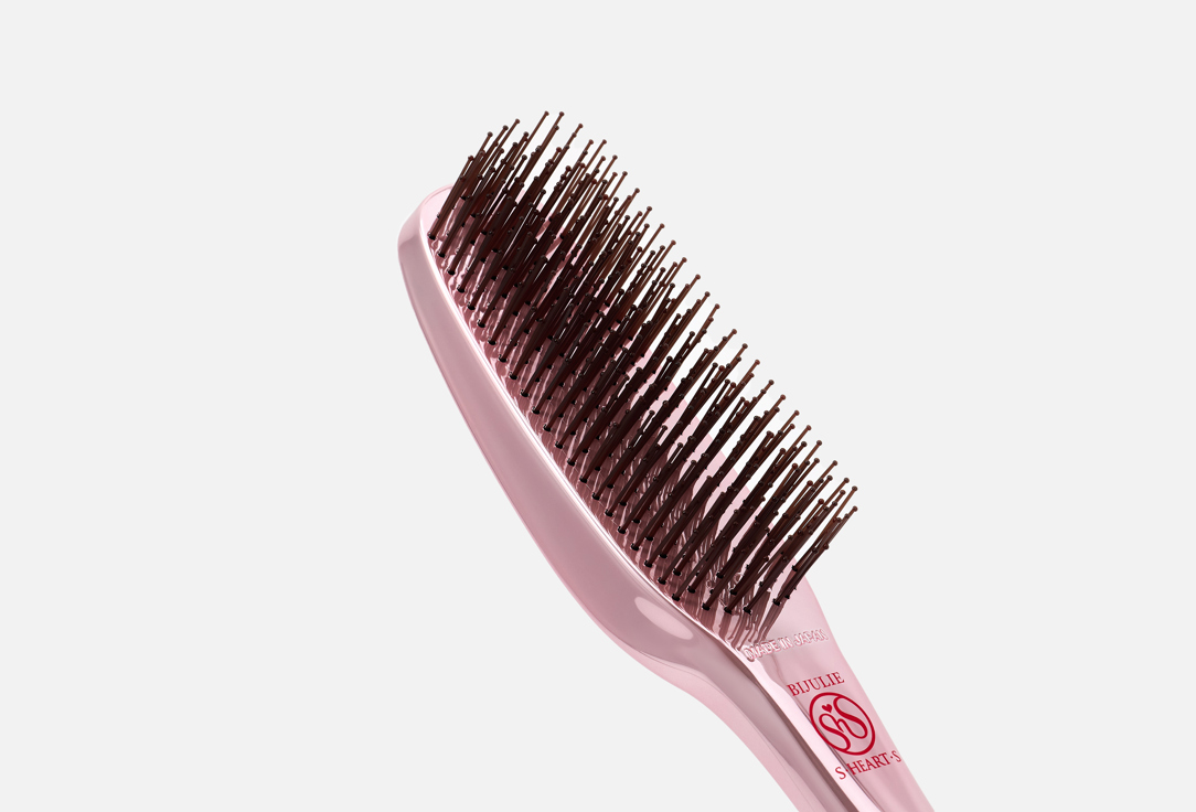 S-Heart-S Scalp Brush with massage roller Bijulie 1 pcs S-Heart-S Scalp Brush with massage roller Bijulie