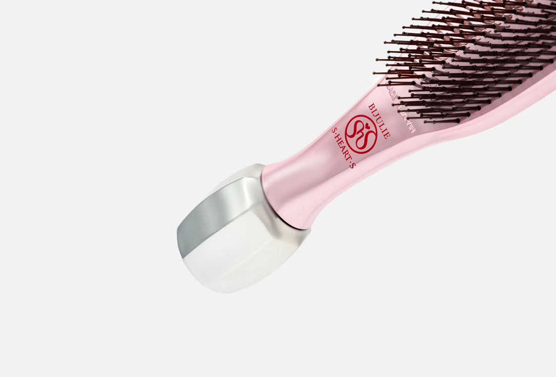 S-Heart-S Scalp Brush with massage roller Bijulie 1 pcs S-Heart-S Scalp Brush with massage roller Bijulie