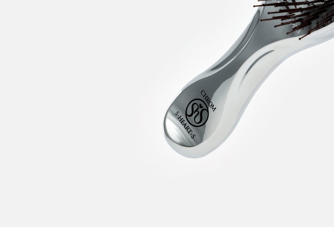 S-Heart-S Scalp Brush CHROM