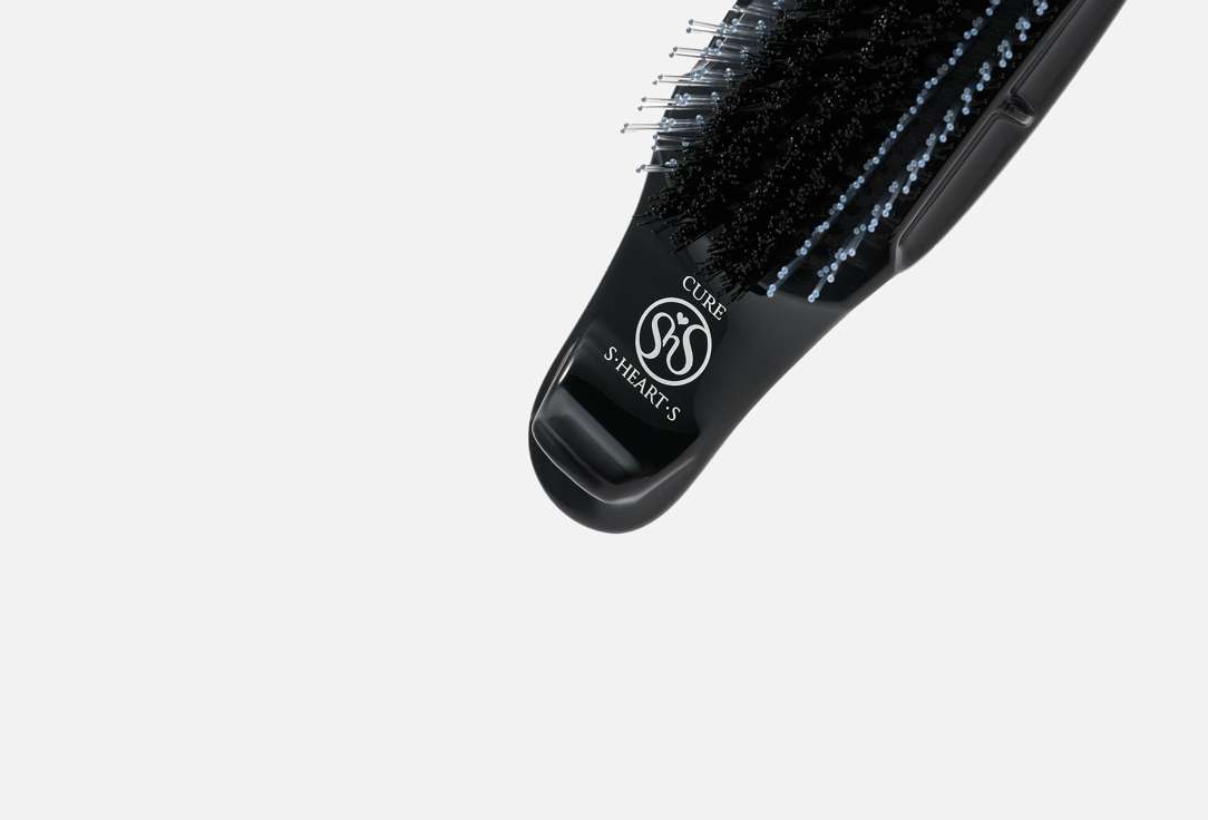 S-Heart-S Scalp Brush CURE Black 1 pcs S-Heart-S Scalp Brush CURE Black
