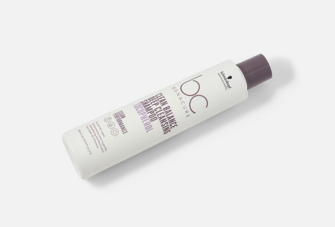 Schwarzkopf Professional Deep Cleansing Shampoo Bonacure Clean Balance 250 ml Schwarzkopf Professional Deep Cleansing Shampoo Bonacure Clean Balance