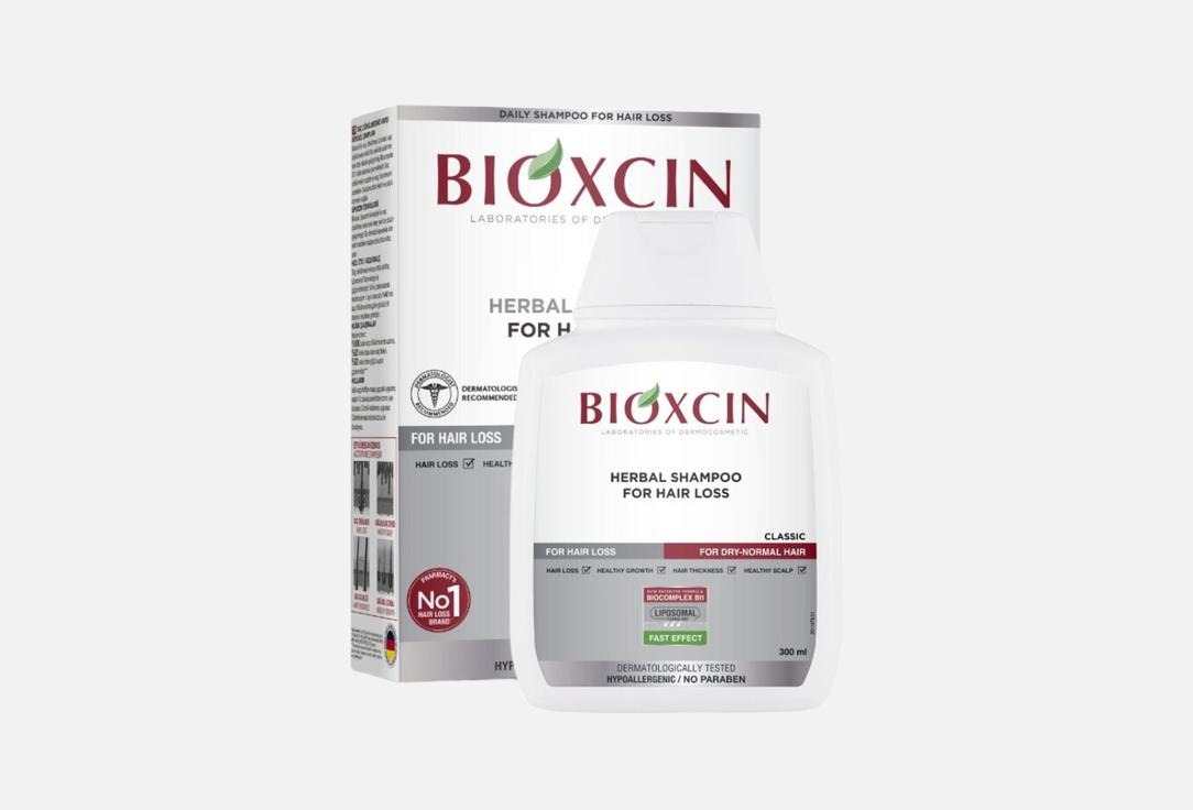 BIOXCIN Anti-Hair Loss Shampoo for Dry & Normal Hair Classic Herbal Shampoo