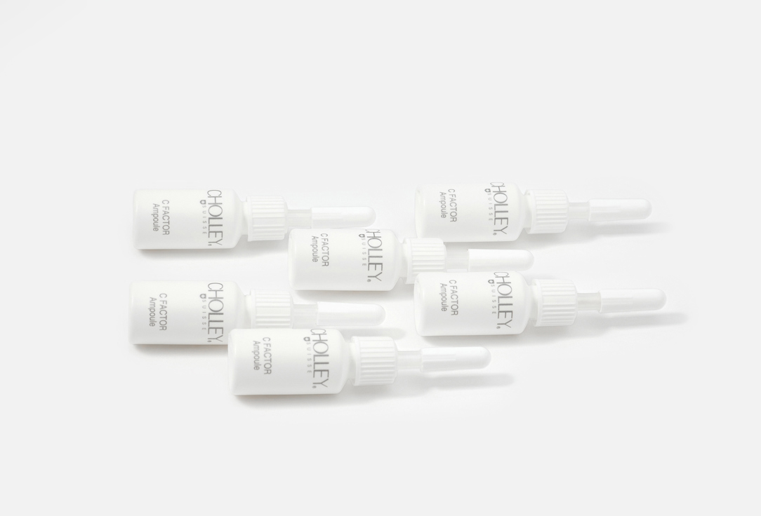 CHOLLEY Revitalizing face ampoules & lotion Set Vitamin C Factor