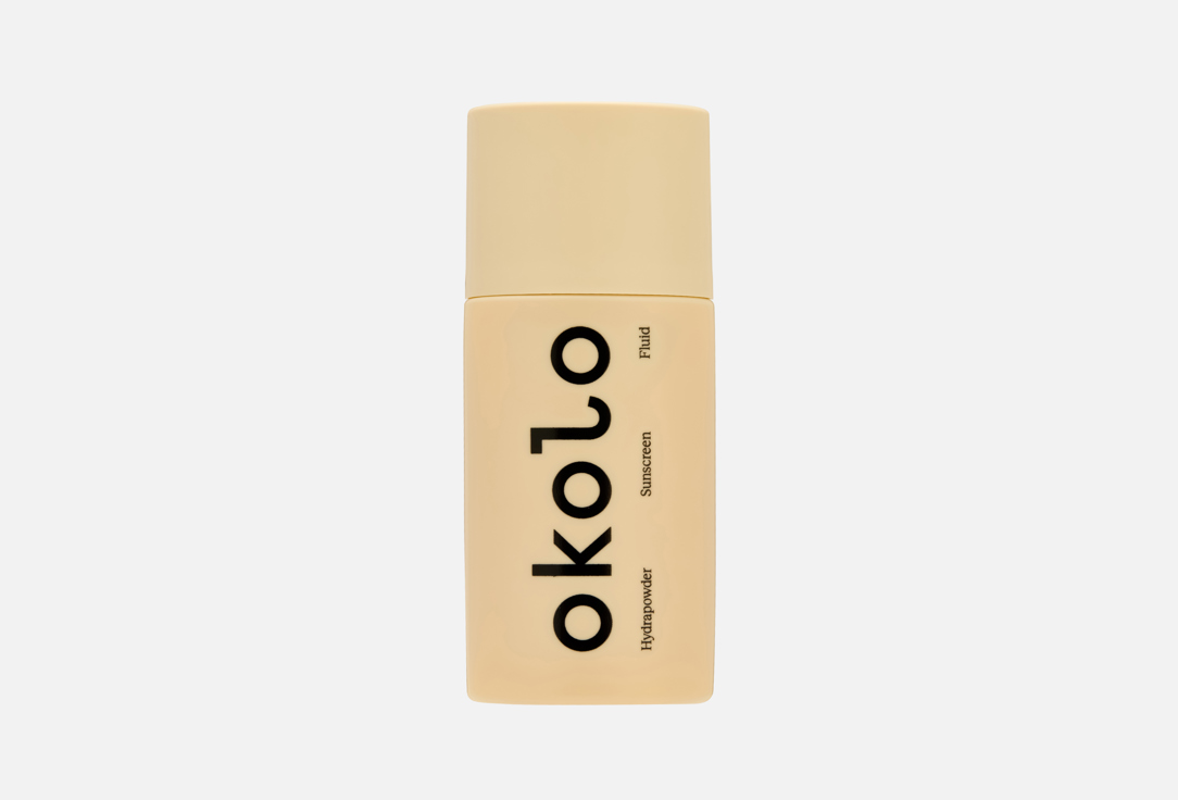 OKOLO Hydrating face fluid SPF 50+ PA++++ Hydrapowder Sunscreen Fluid