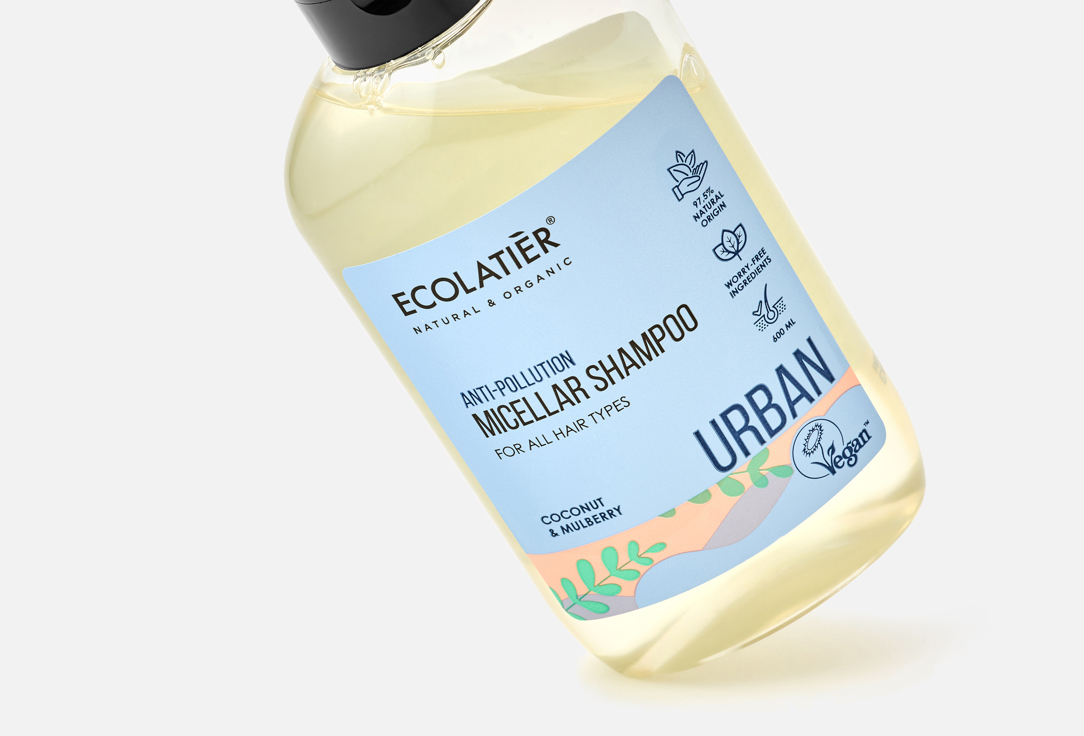 ECOLATIER Micellar Shampoo Anti-Pollution 600 ml ECOLATIER Micellar Shampoo Anti-Pollution