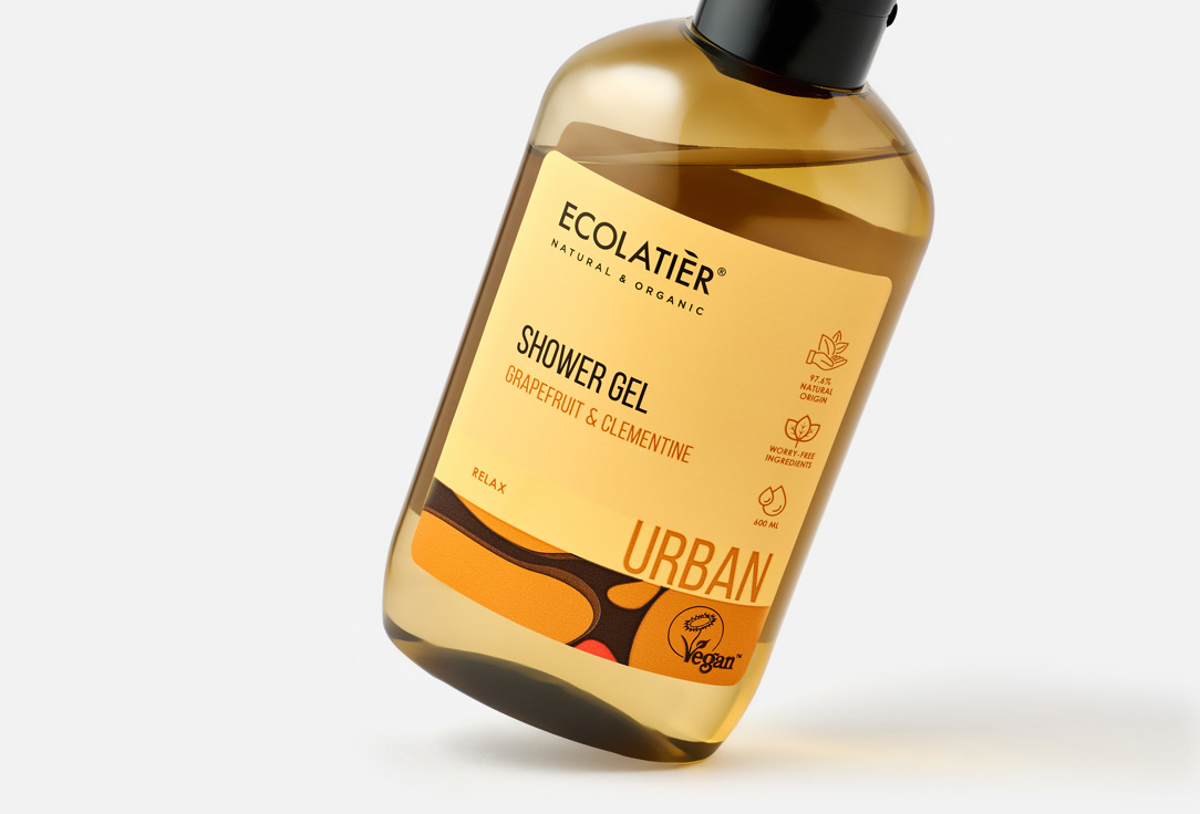 ECOLATIER Shower Gel Grapefruit & Clementine 600 ml ECOLATIER Shower Gel Grapefruit & Clementine
