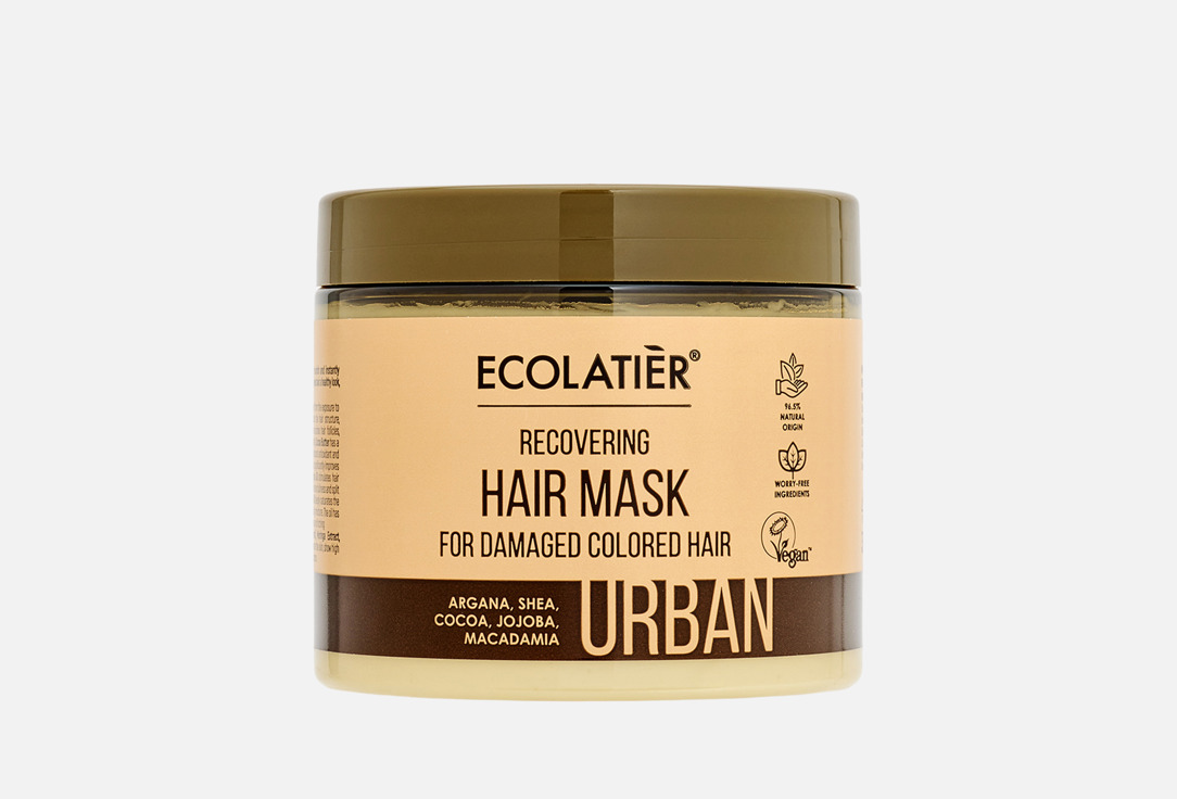 ECOLATIER Recovering Hair Mask Urban 380 ml ECOLATIER Recovering Hair Mask Urban