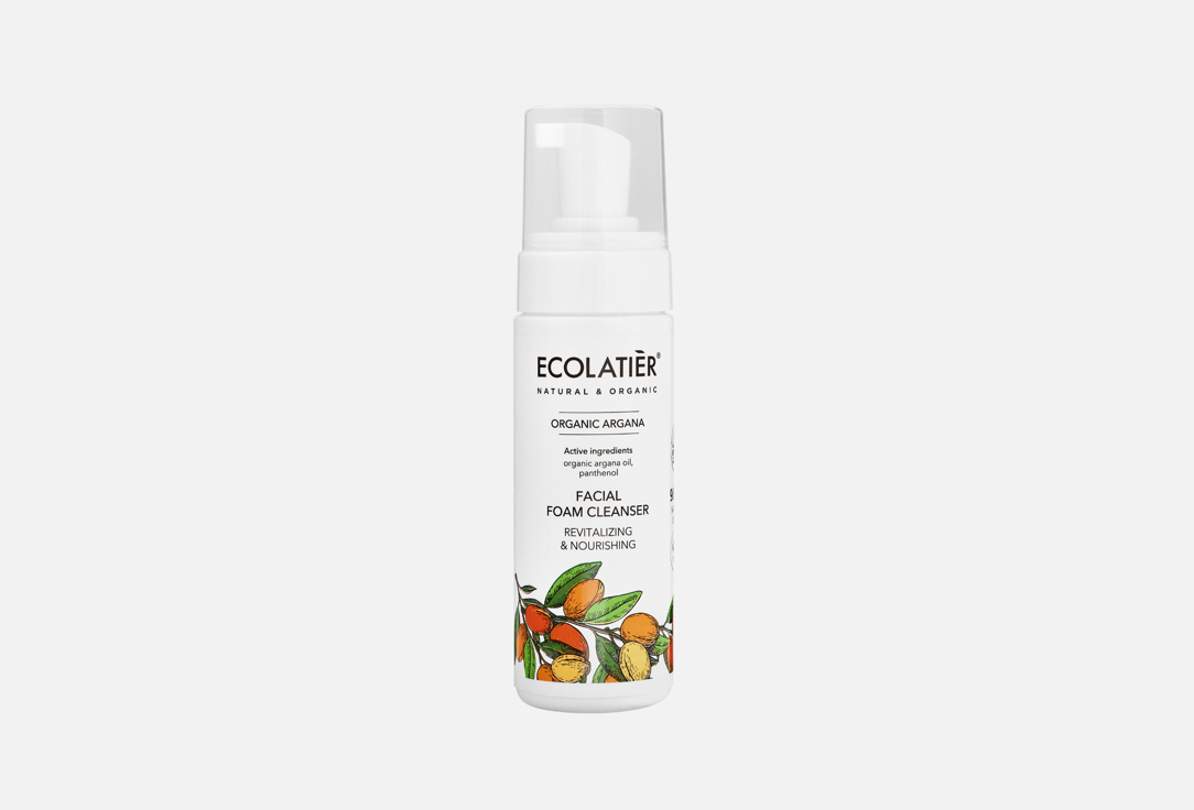 ECOLATIER Revitalizing & Nourishing Facial Foam Cleanser Organic Argana 150 ml ECOLATIER Revitalizing & Nourishing Facial Foam Cleanser Organic Argana