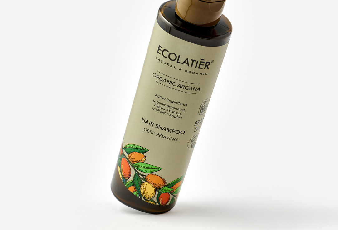 ECOLATIER Deep Reviving Hair Shampoo Organic Arganа