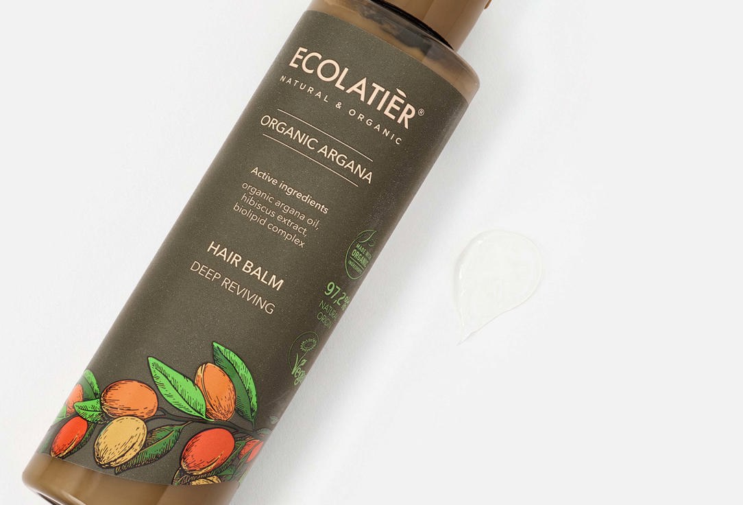 ECOLATIER Deep Reviving Hair Bal Organic Arganа 250 ml ECOLATIER Deep Reviving Hair Bal Organic Arganа