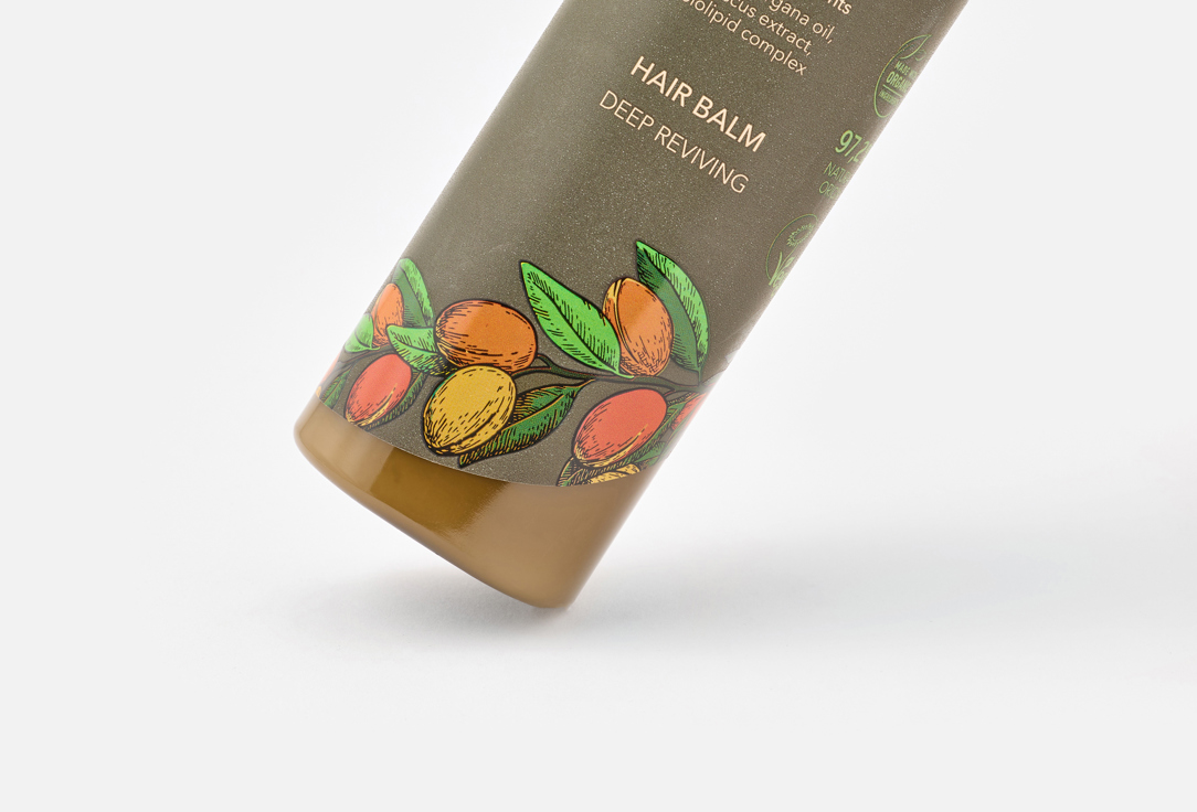 ECOLATIER Deep Reviving Hair Bal Organic Arganа 250 ml ECOLATIER Deep Reviving Hair Bal Organic Arganа