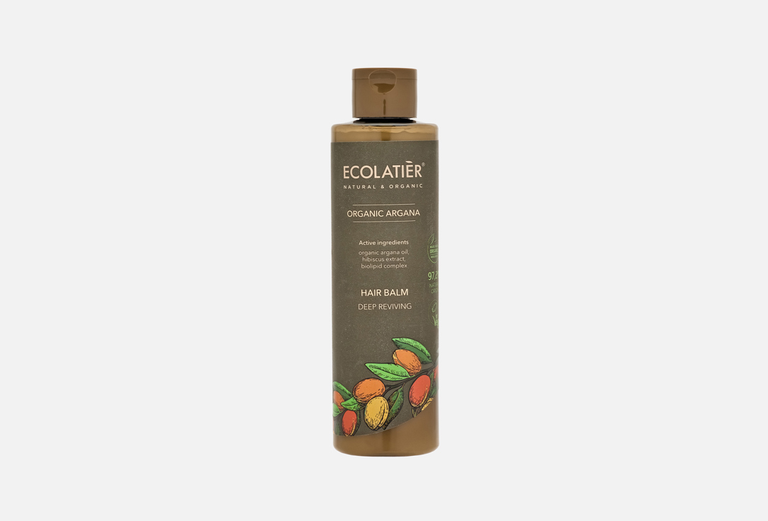 ECOLATIER Deep Reviving Hair Bal Organic Arganа 250 ml ECOLATIER Deep Reviving Hair Bal Organic Arganа