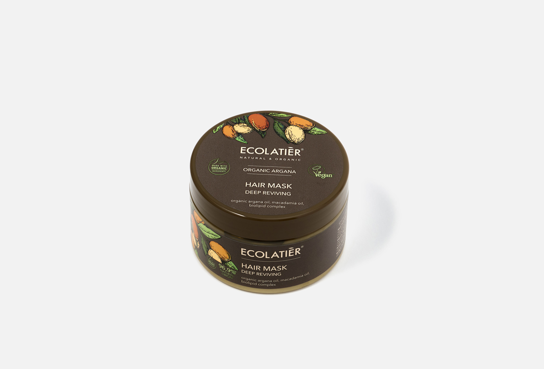 ECOLATIER Deep Reviving Hair Mask Organic Arganа