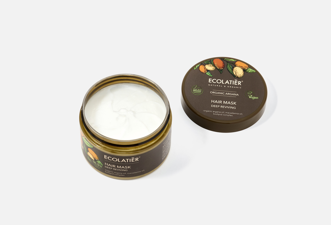 ECOLATIER Deep Reviving Hair Mask Organic Arganа