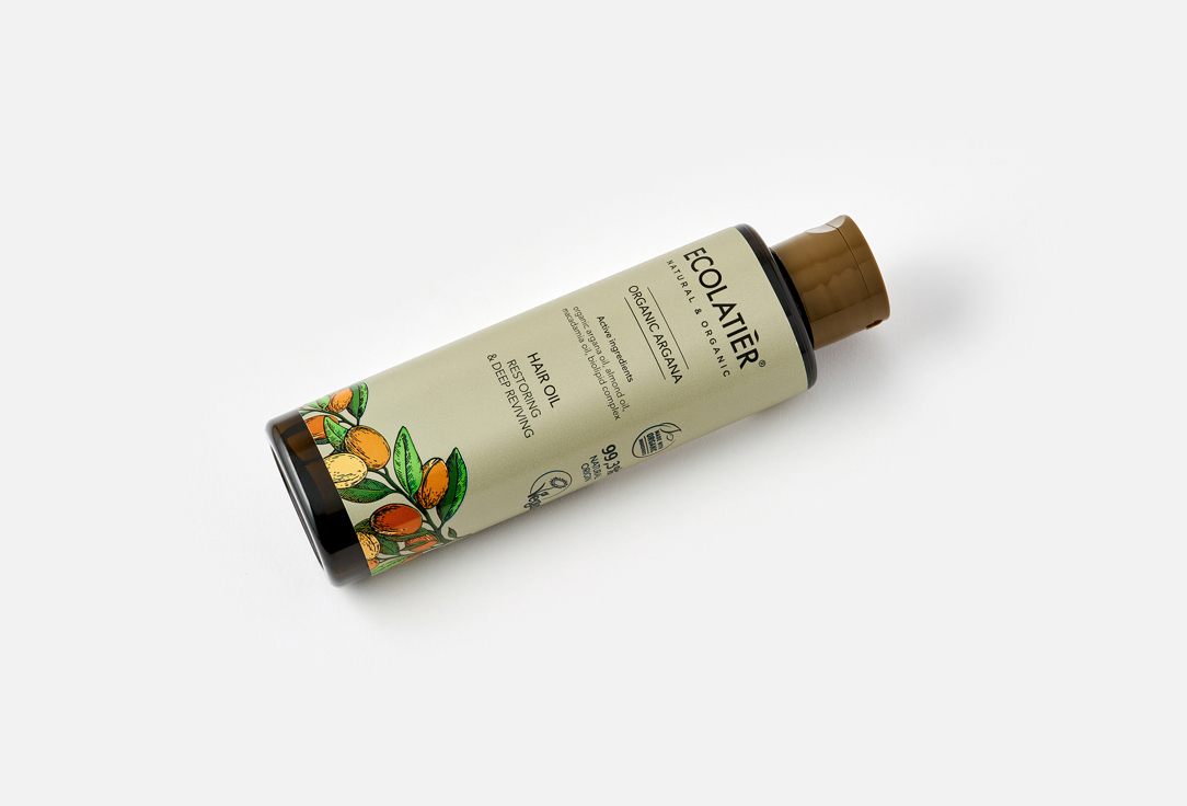 ECOLATIER Restoring & Deep Reviving Hair Oil Organic Arganа 200 ml ECOLATIER Restoring & Deep Reviving Hair Oil Organic Arganа