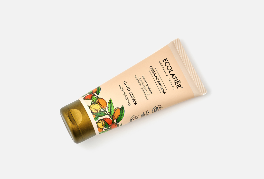 ECOLATIER Deep Reviving Hand Cream Organic Arganа 100 ml ECOLATIER Deep Reviving Hand Cream Organic Arganа