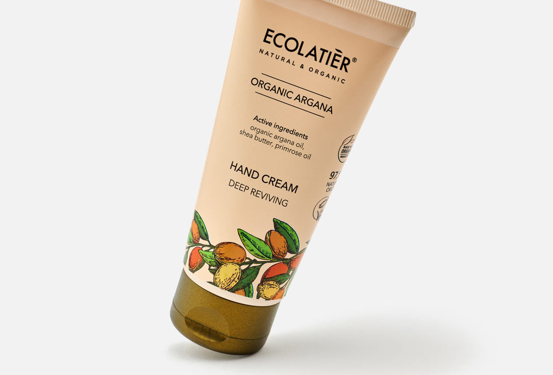 ECOLATIER Deep Reviving Hand Cream Organic Arganа 100 ml ECOLATIER Deep Reviving Hand Cream Organic Arganа