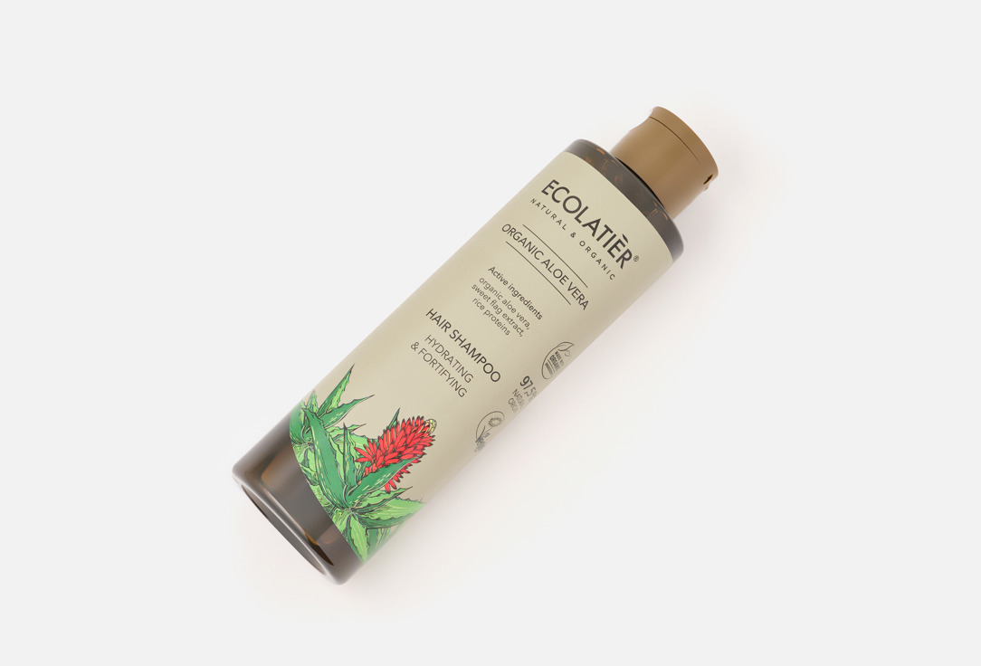 ECOLATIER Hydrating & Fortifying Hair Shampoo Organic Aloe Vera 250 ml ECOLATIER Hydrating & Fortifying Hair Shampoo Organic Aloe Vera