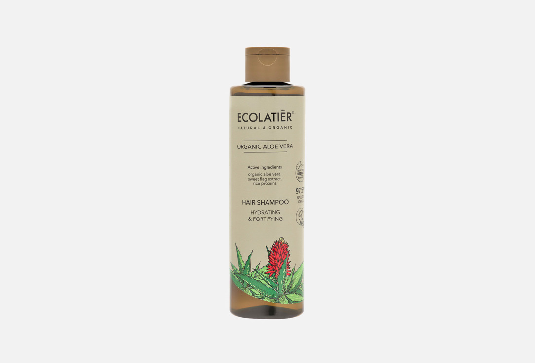 ECOLATIER Hydrating & Fortifying Hair Shampoo Organic Aloe Vera 250 ml ECOLATIER Hydrating & Fortifying Hair Shampoo Organic Aloe Vera