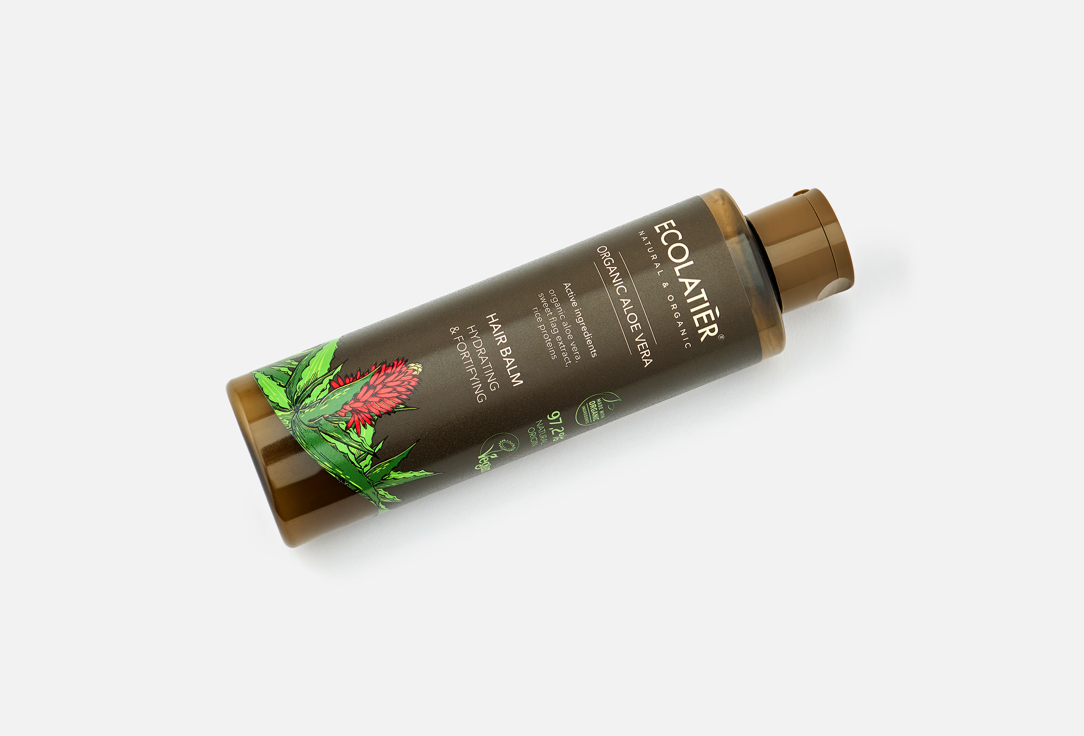 ECOLATIER Hydrating & Fortifying Hair Balm Organic Aloe Vera