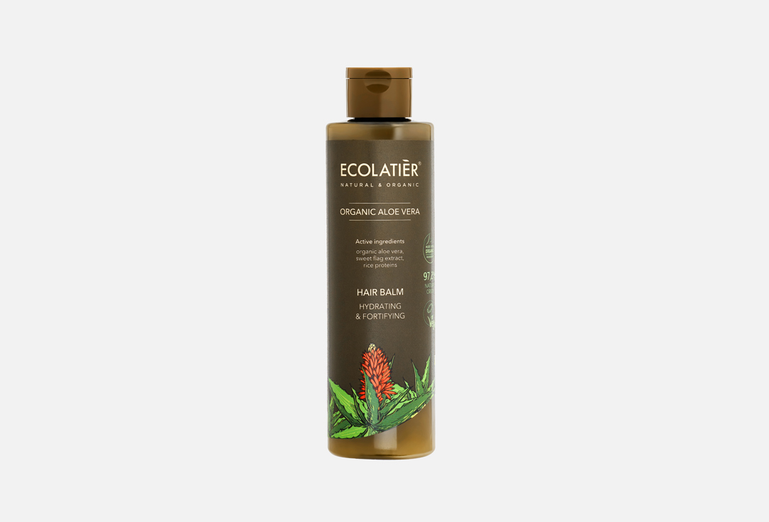 ECOLATIER Hydrating & Fortifying Hair Balm Organic Aloe Vera