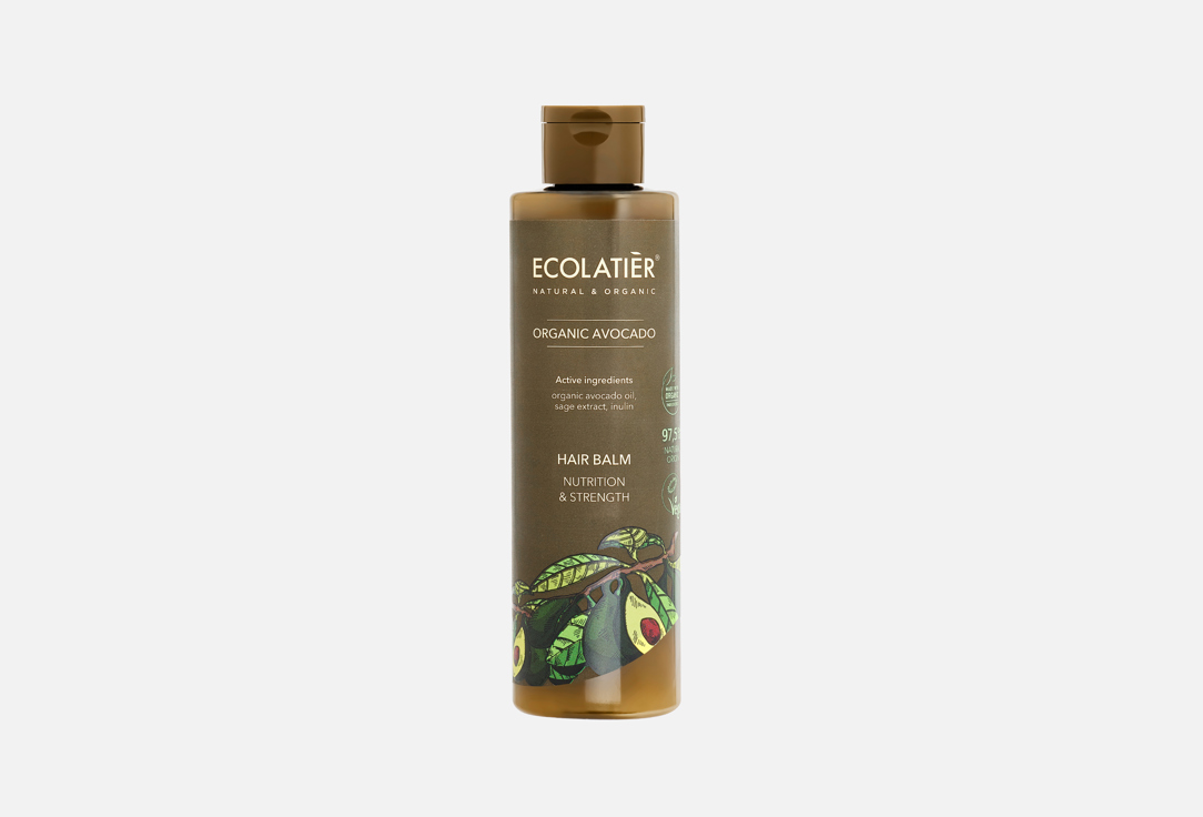 ECOLATIER Nutrition & Strength Hair Balm Organic Avocado