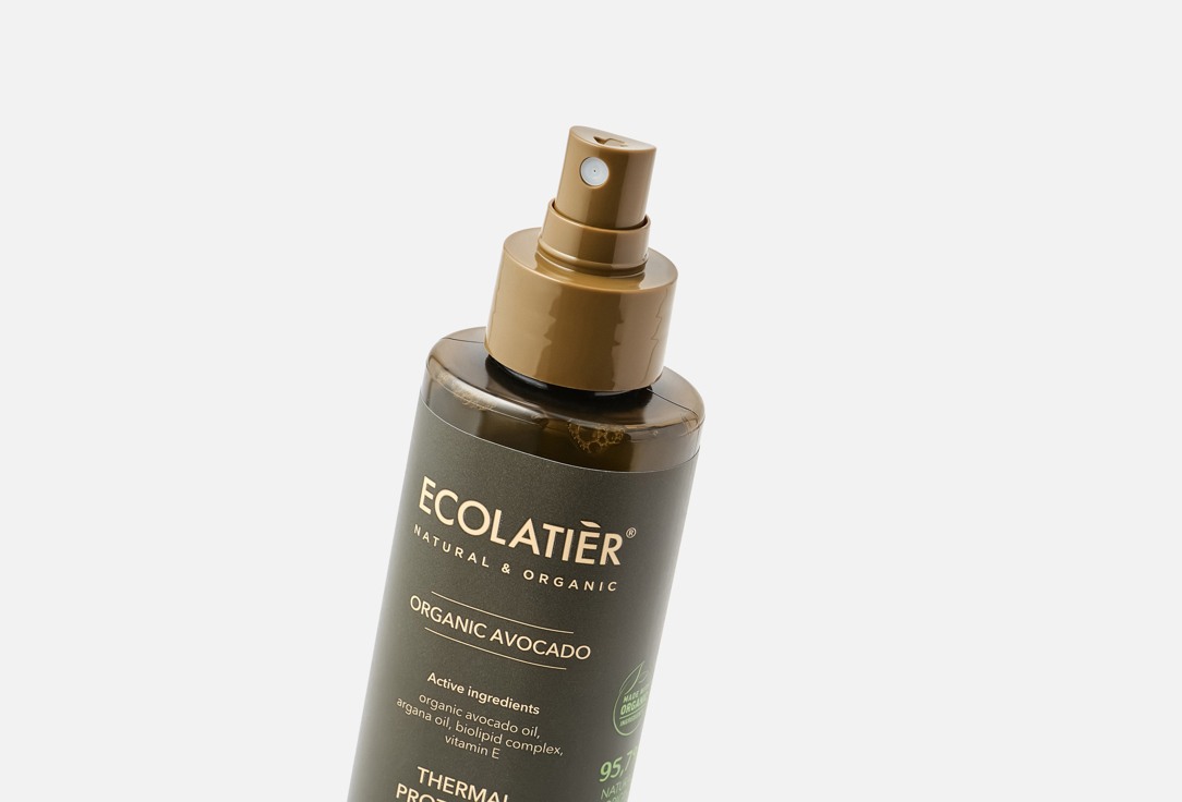 ECOLATIER Nourishing & Strengthening Thermal Protection Hair Spray Organic Avocado 200 ml ECOLATIER Nourishing & Strengthening Thermal Protection Hair Spray Organic Avocado