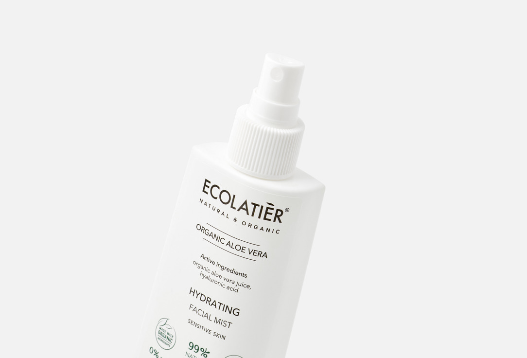 ECOLATIER Hydrating Facial Mist Organic Aloe Vera 150 ml ECOLATIER Hydrating Facial Mist Organic Aloe Vera