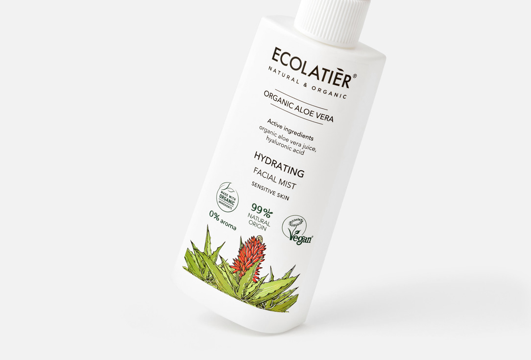 ECOLATIER Hydrating Facial Mist Organic Aloe Vera 150 ml ECOLATIER Hydrating Facial Mist Organic Aloe Vera