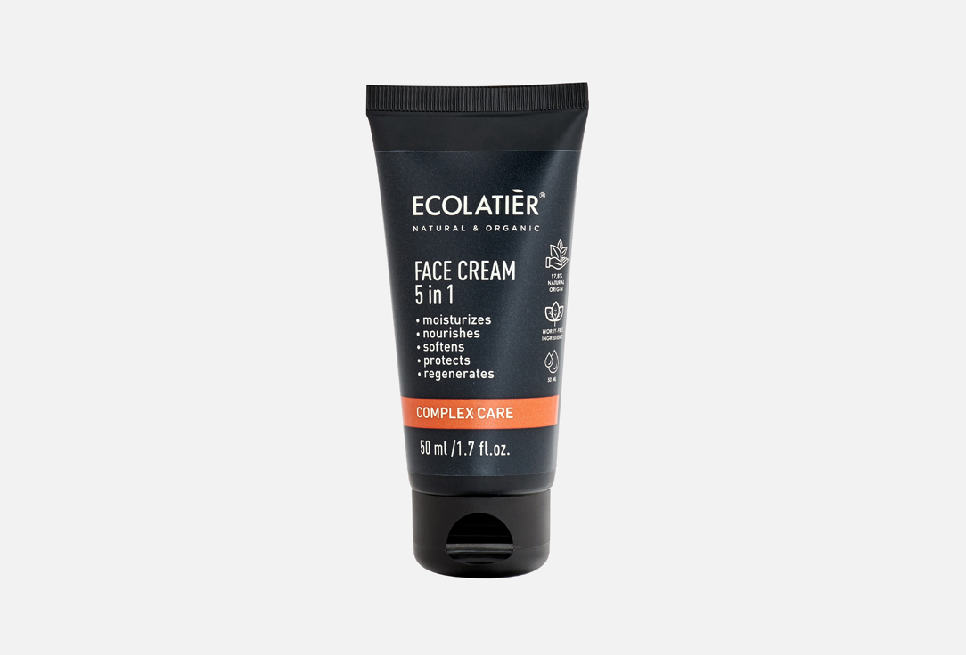 ECOLATIER Nourishing & Moisturizing Face Cream 5-in-1 Complex care