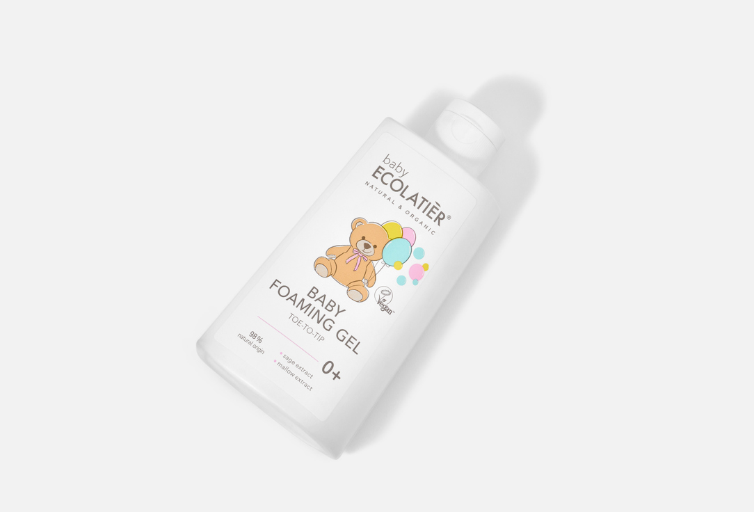 ECOLATIER Детский гель с пеной Toe-to-Tip