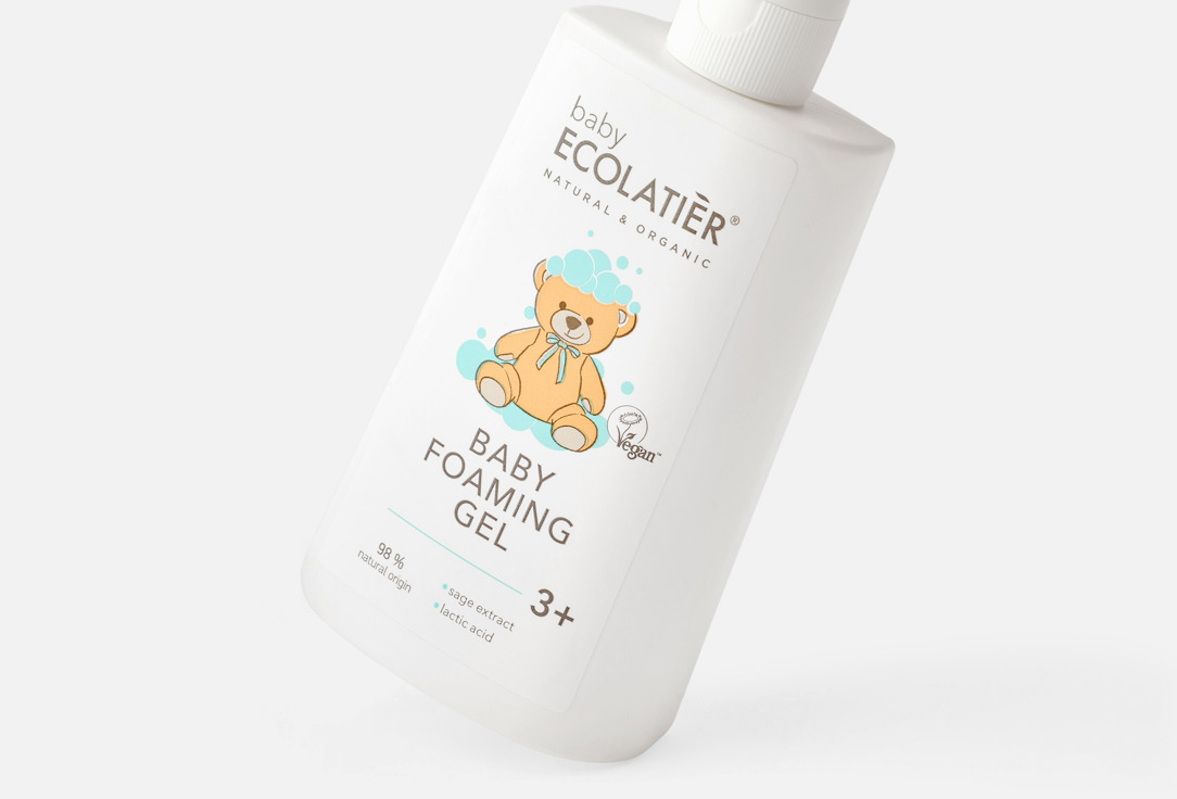 ECOLATIER Baby Foaming Gel Natural & Organic