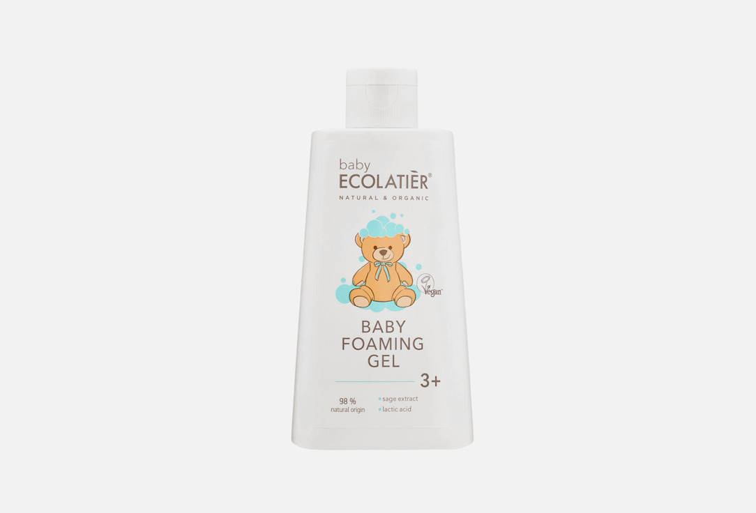 ECOLATIER Baby Foaming Gel Natural & Organic