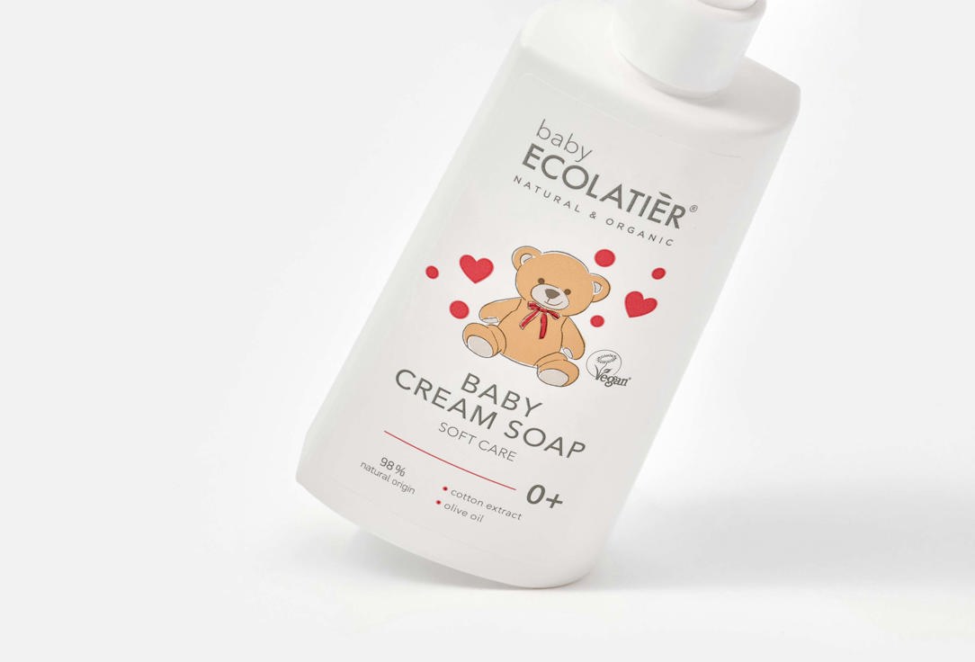 ECOLATIER Baby Cream Soap Soft Care 250 ml ECOLATIER Baby Cream Soap Soft Care
