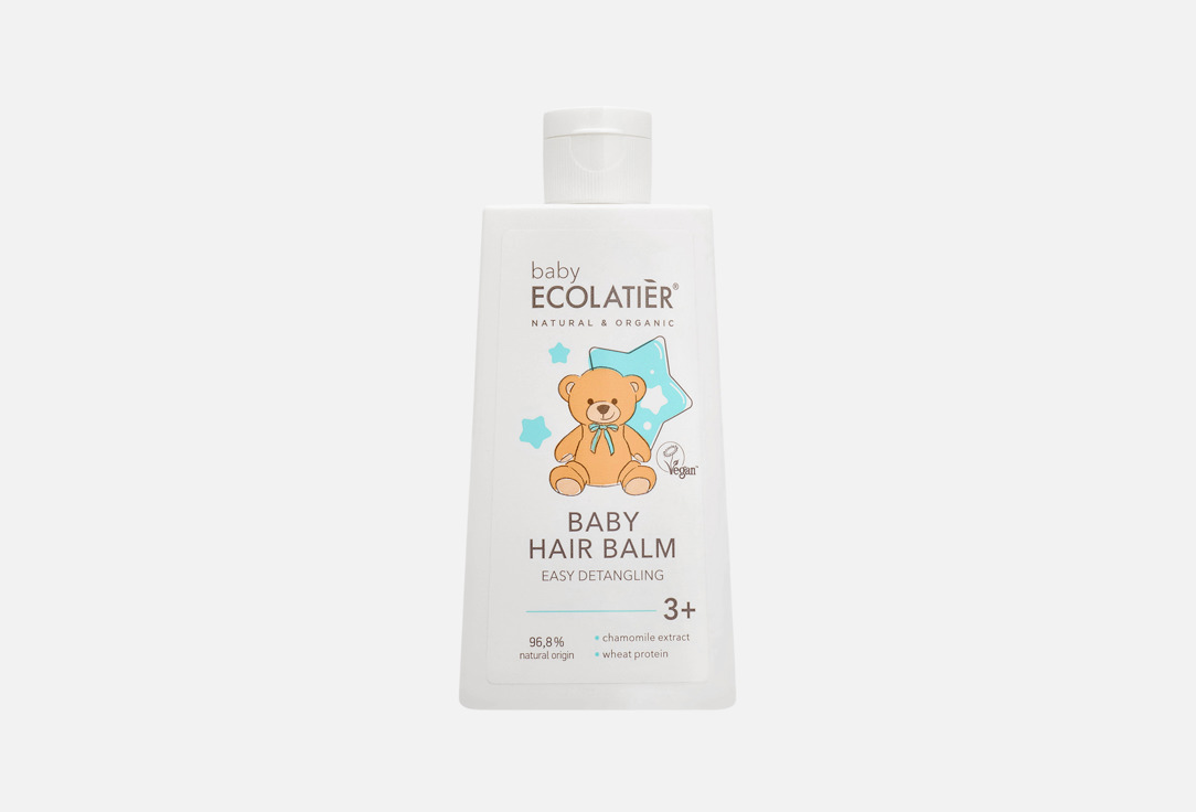 ECOLATIER Moisturizing Baby Hair Balm Easy Detangling 250 ml ECOLATIER Moisturizing Baby Hair Balm Easy Detangling