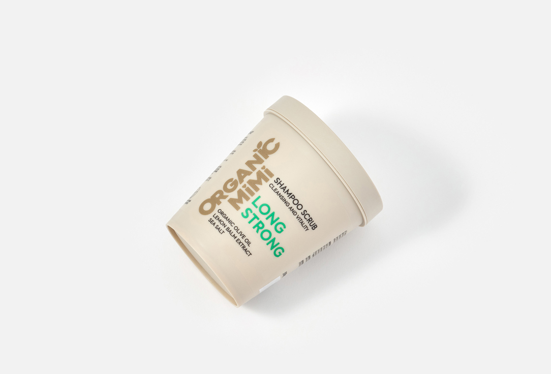 ORGANIC MIMI Cleansing & Vitality Shampoo Scrub Long Strong