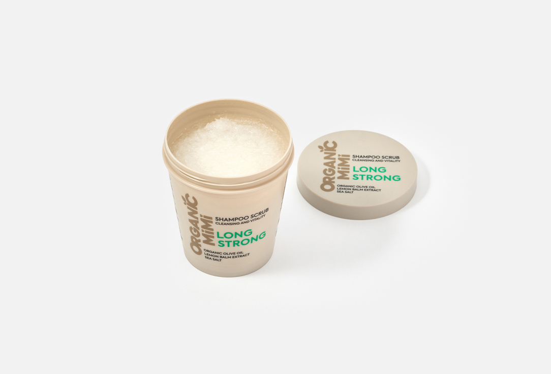 ORGANIC MIMI Cleansing & Vitality Shampoo Scrub Long Strong