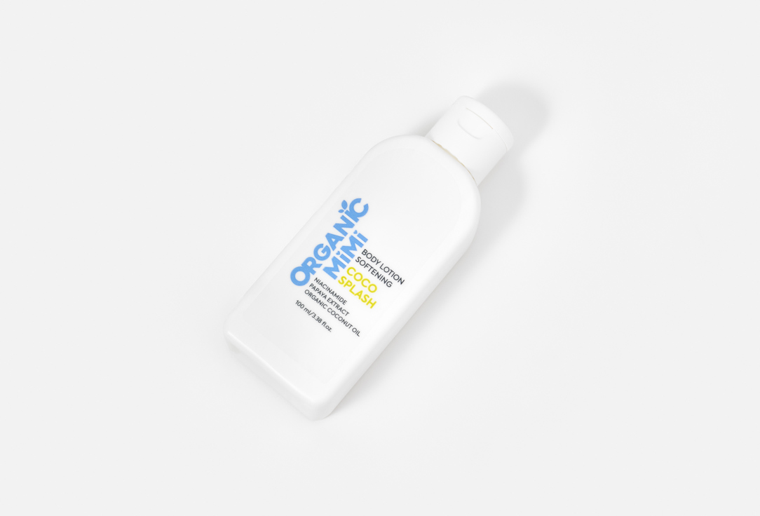 ORGANIC MIMI Смягчающий лосьон для тела Coco Splash 100 мл ORGANIC MIMI Смягчающий лосьон для тела Coco Splash