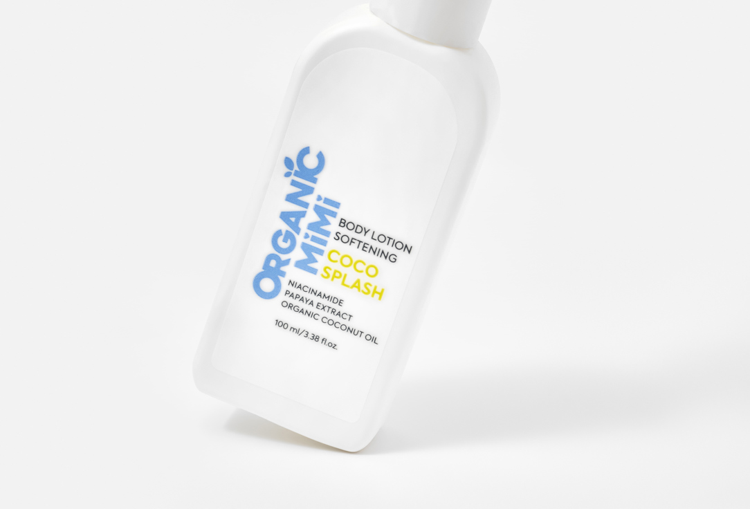 ORGANIC MIMI Смягчающий лосьон для тела Coco Splash 100 мл ORGANIC MIMI Смягчающий лосьон для тела Coco Splash
