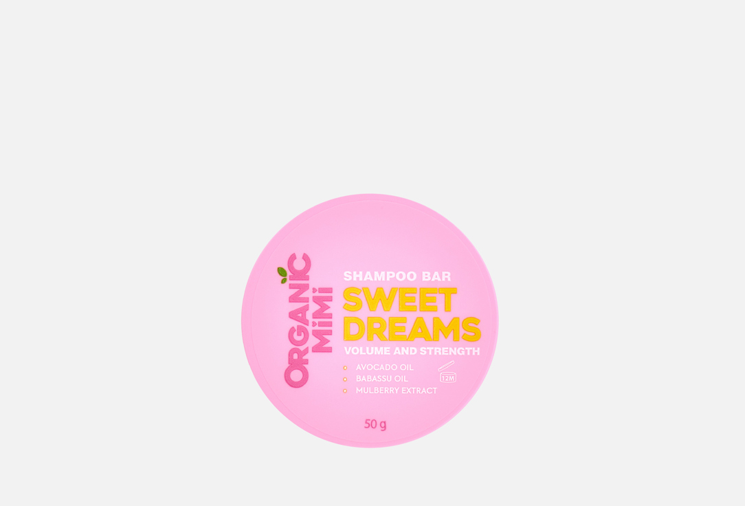 ORGANIC MIMI Voluming & Strengthening Shampoo Bar Sweet Dreams