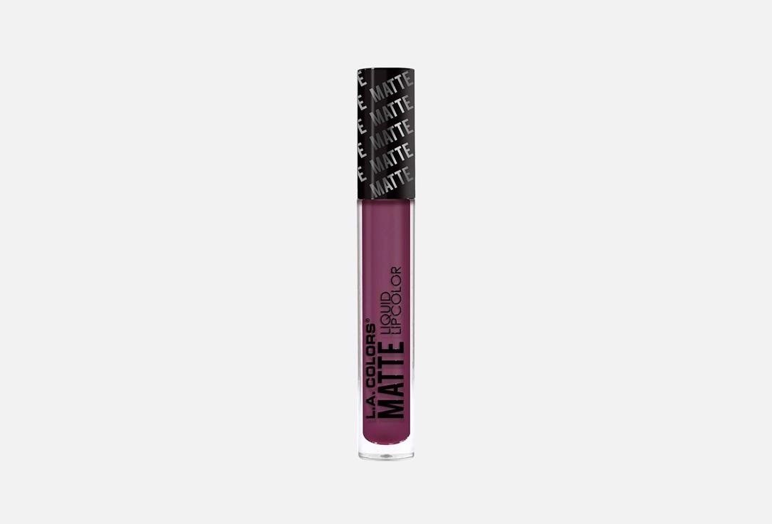 L.A. COLORS Matte Liquid Lipstick Matte Liquid Lip Color Fierce 4 ml L.A. COLORS Matte Liquid Lipstick Matte Liquid Lip Color