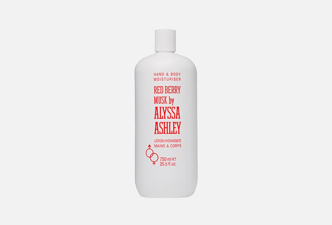 Alyssa Ashley Moisturizing Hand & Body Lotion Red Berry Musk 750 ml Alyssa Ashley Moisturizing Hand & Body Lotion Red Berry Musk